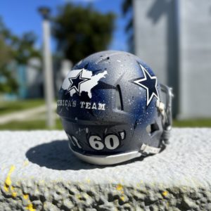 CUSTOM Mini Football Helmet (CHOOSE YOUR TEAM)