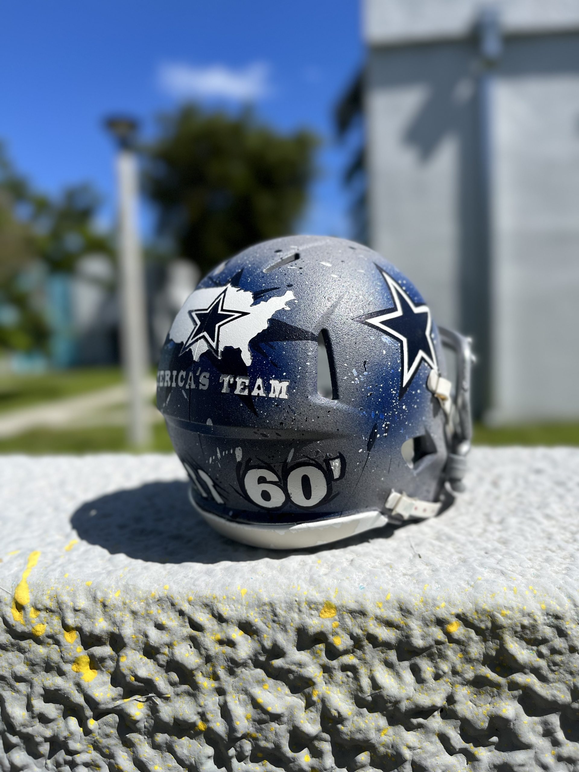 CUSTOM Mini Football Helmet (CHOOSE YOUR TEAM)